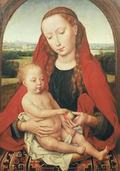 Jungfrun och barnet, ca 1485-90